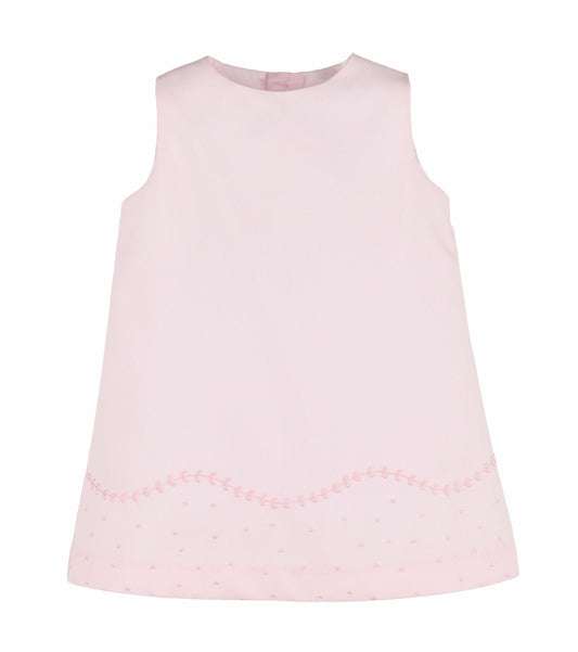 Party Dots A-Line Dress - Pink