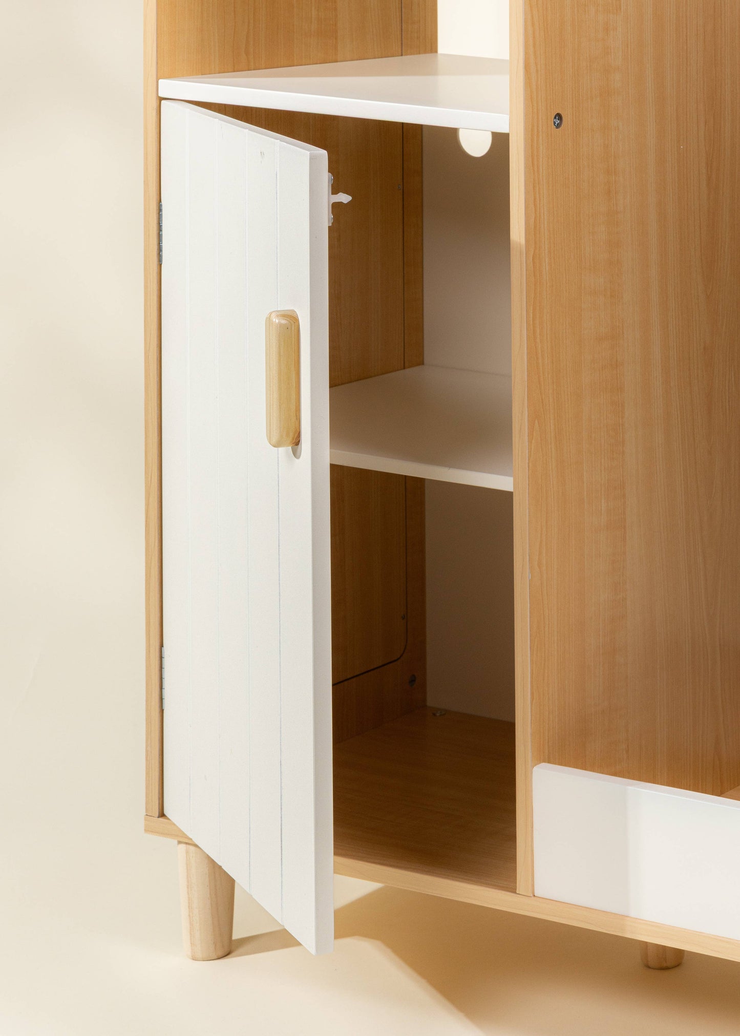 Wooden Play Dress Up Wardrobe