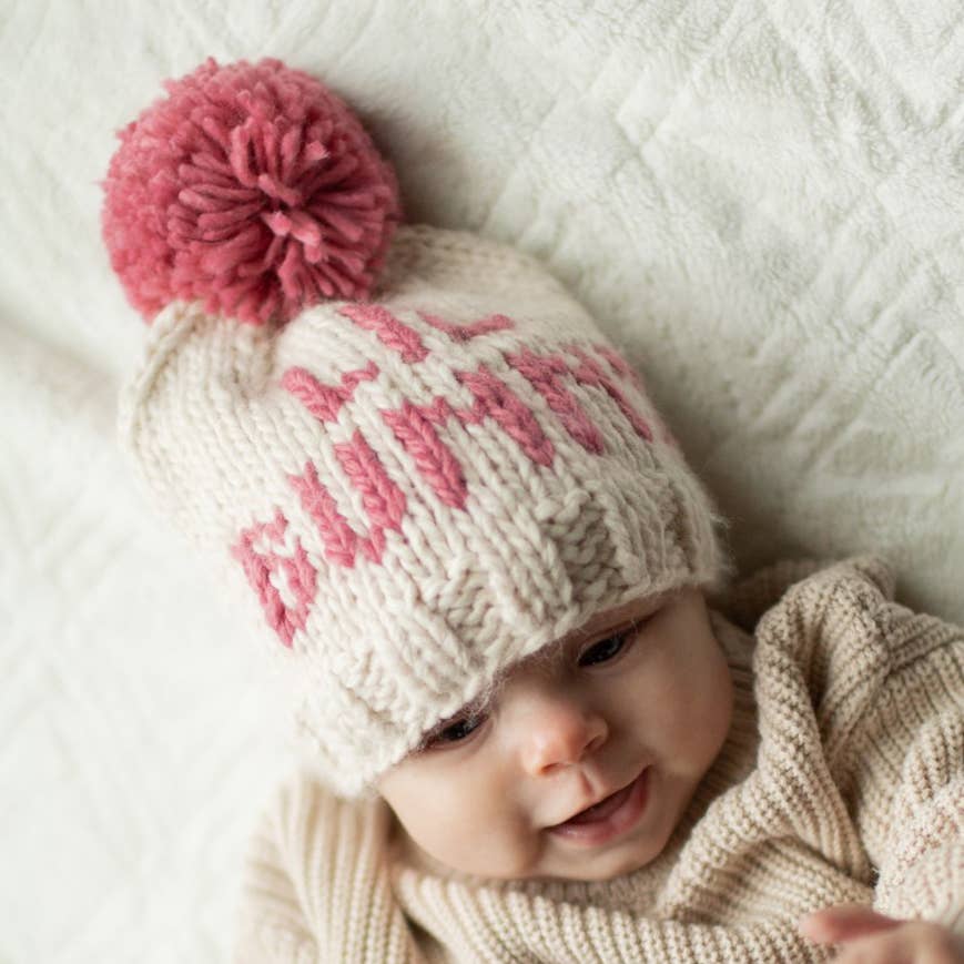 Lil Bunny Pink Beanie Hat