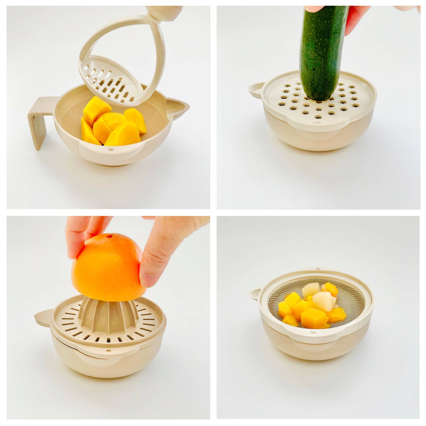 Homemade Baby Food Prep Set - Beige