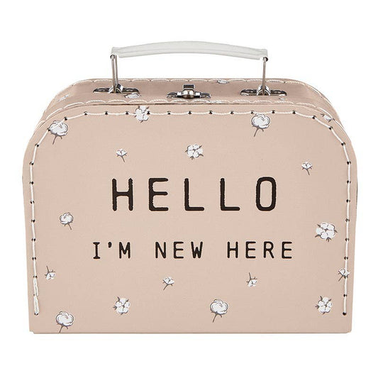 Suitcase Set - Hello I'm New Here: 0-3 mo