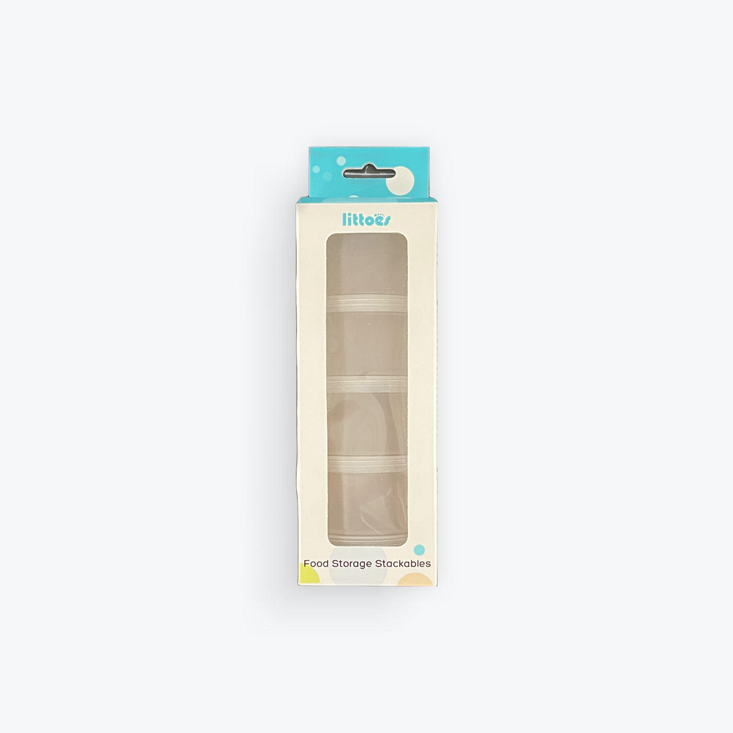 Baby Food Storage Stackables - Beige