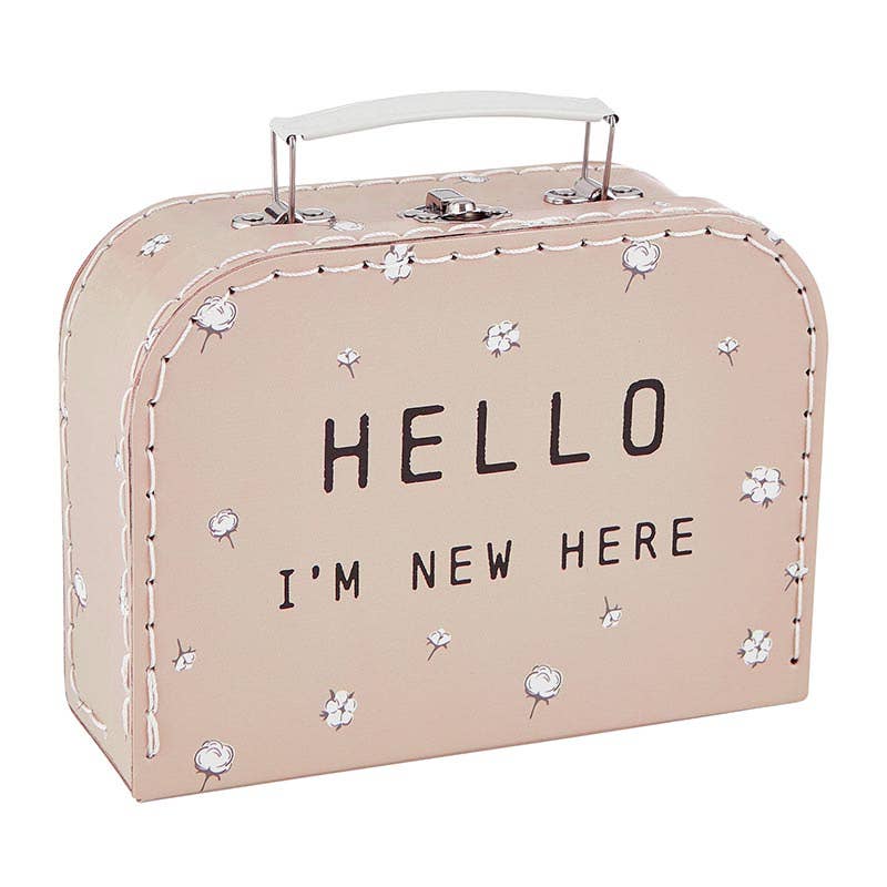 Suitcase Set - Hello I'm New Here: 0-3 mo