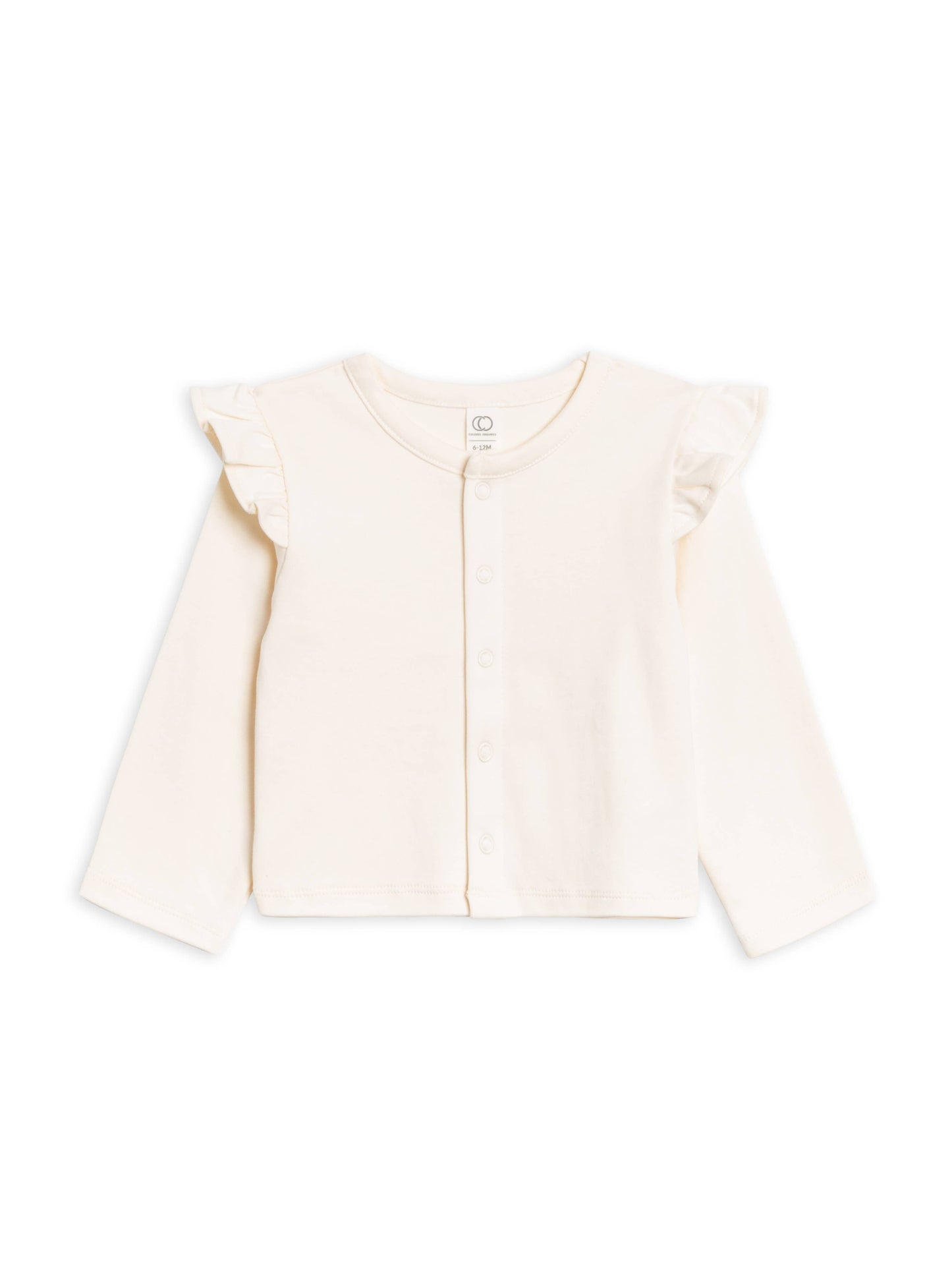 Organic Baby Hazel Cardigan - Ivory