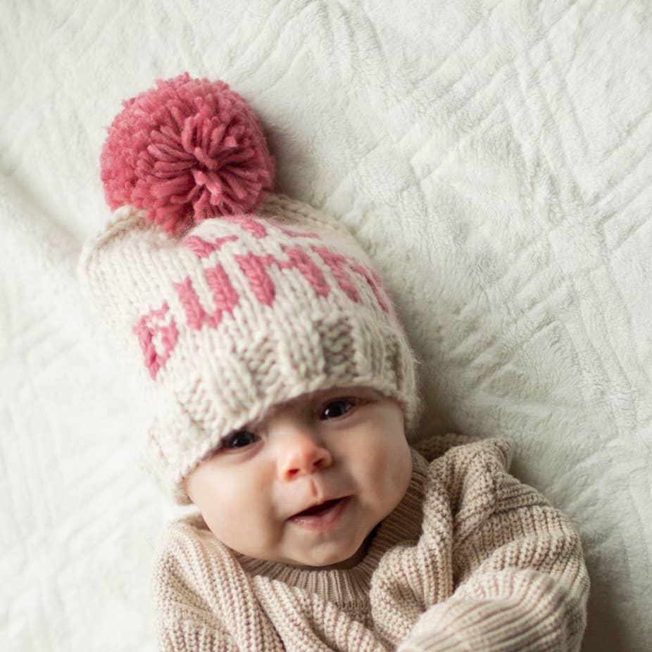 Lil Bunny Pink Beanie Hat