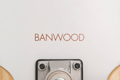 BANWOOD SKATEBOARD WHITE