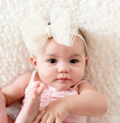 TULLE FAB SKINNY Headband