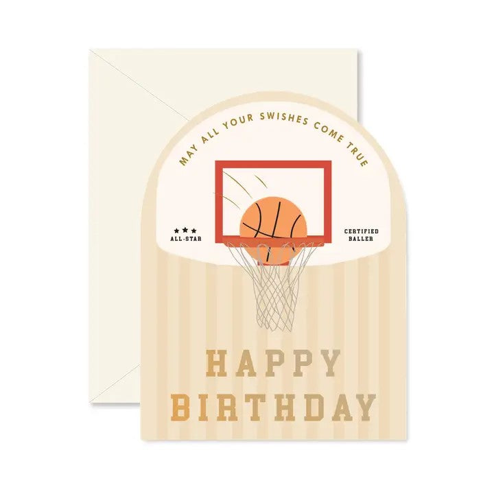 Baller Birthday Arch Greeting Card