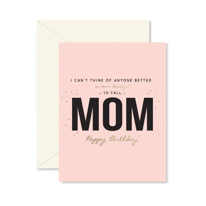 Beautiful Mom Birthday Greeting Card