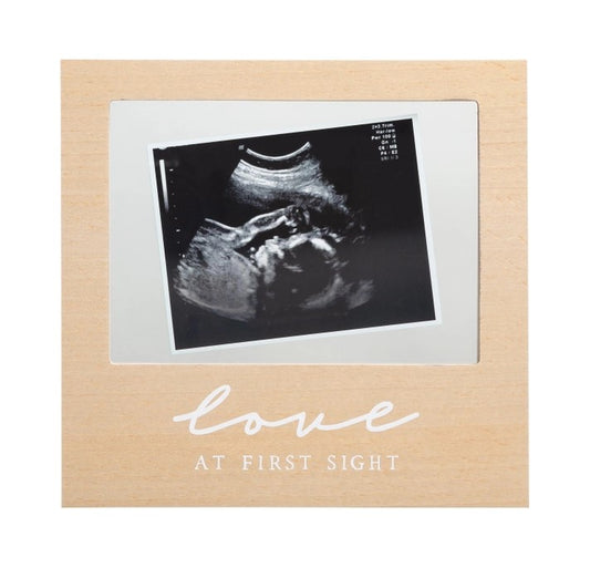 Love at First Sight Floating Sonogram Frame, Neutral