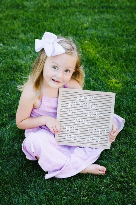 Natural Wood Letterboard