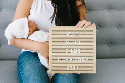 Natural Wood Letterboard