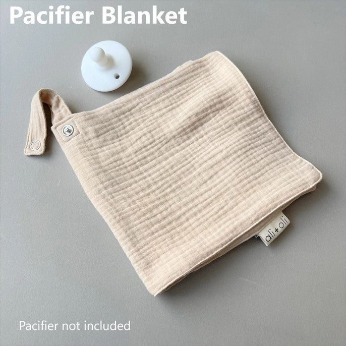 Pacifier Blanket Holder - Sand