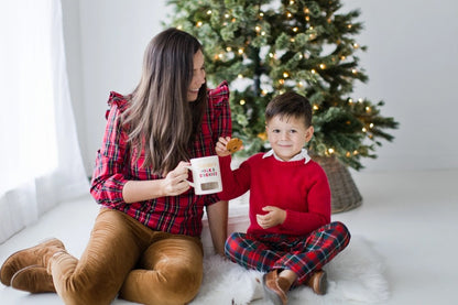 Santa’s Milk & Cookies Mug, Christmas Mug