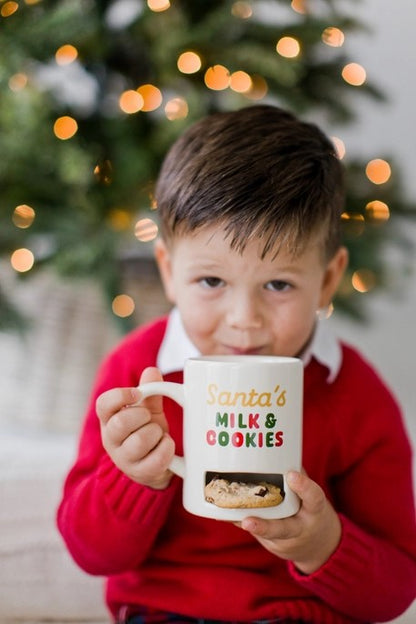 Santa’s Milk & Cookies Mug, Christmas Mug