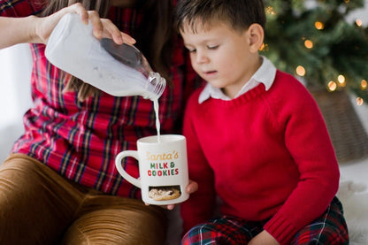 Santa’s Milk & Cookies Mug, Christmas Mug