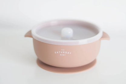 Suction Bowl With Lid