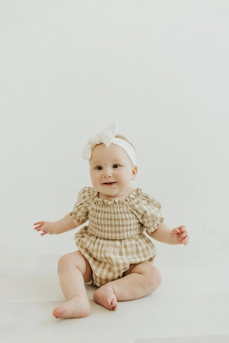 The Millie in Gingham Baby