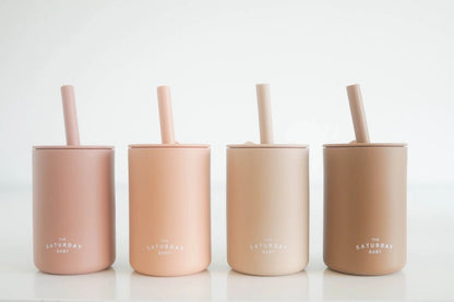 The Saturday Baby Silicone Straw Cup