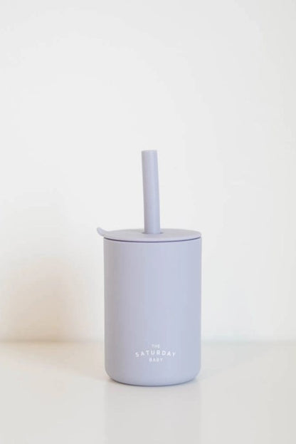 The Saturday Baby Silicone Straw Cup