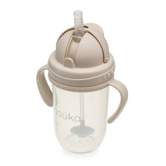 Noüka Weighted Straw Cup 9 oz - Soft Sand