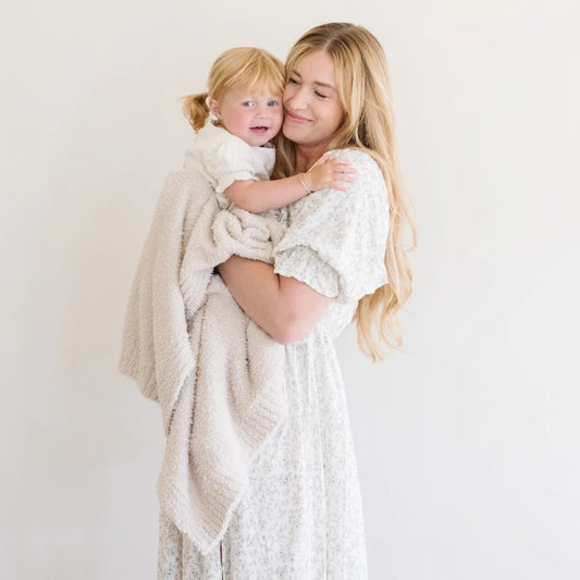 BAMBONI® RECEIVING BLANKETS - Buttermilk