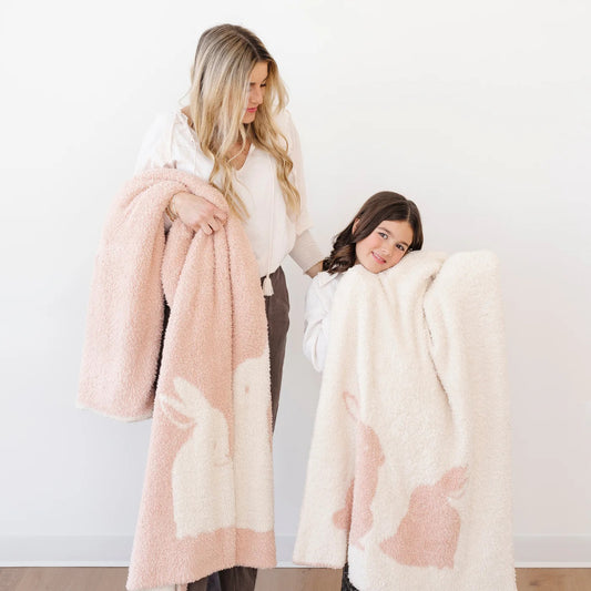 DOUBLE-LAYER BAMBONI® TODDLER BLANKETS - Bunny