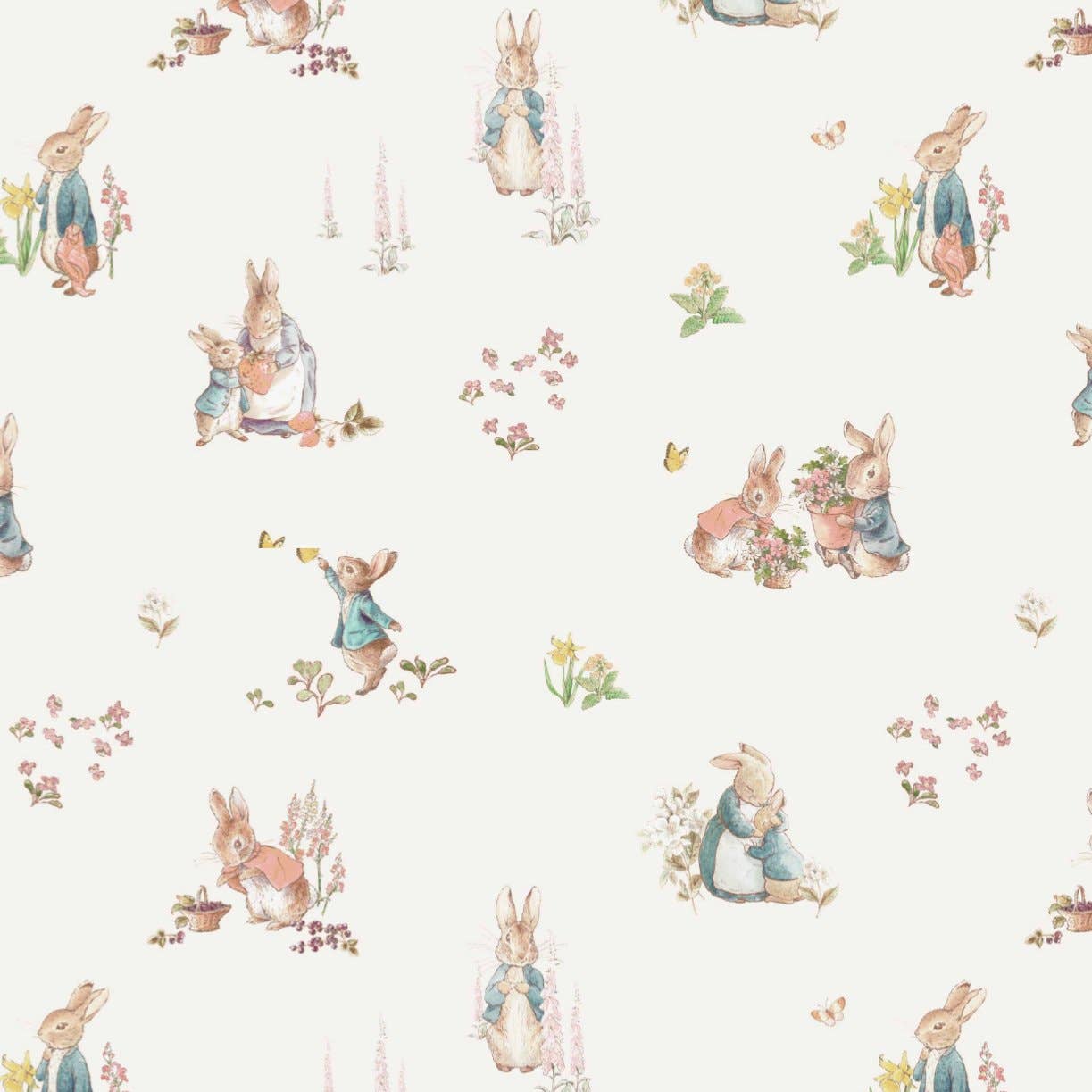 PETER RABBIT™ BAMBOO RAYON MUSLIN 2-PACK SWADDLES - Girl Pack