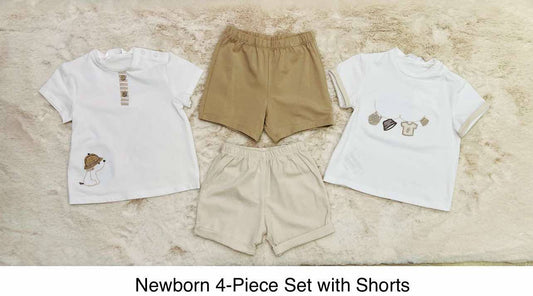 Mayoral 4-Piece Set with Shorts